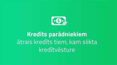 kredits parādniekam.